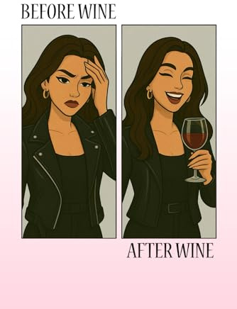 Before Wine and After Wine Notebook