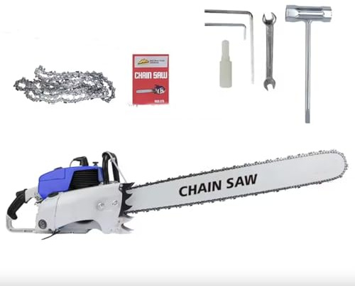 MS070 Saw Gasoline Chain Saw 2 Strokes Engine Saw 32 Bar Ripping Chain