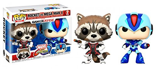 Funko 22773 Capcom vs Marvel Rocket vs Megaman X Pop Vinyl-Figur