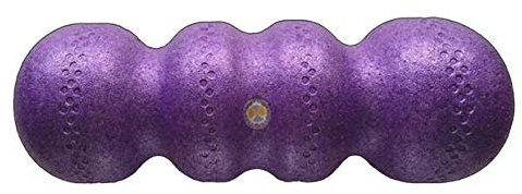 Rollga | Faszienrolle | Standard: Faszienrolle zur Selbstmassage und zum Lösen von Verspannungen | mittelschwere Schaumstoffausführung, violett