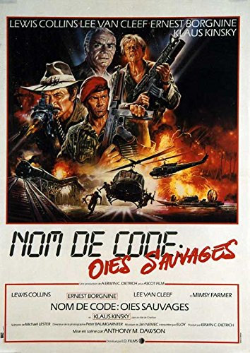 CINEMA / Codename: Wildgänse – 1984 – Lee Van Cleef – 40 x 60 cm – Originalposter