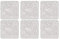 Portmeirion Home & Gifts The Original Co-Pure Untersetzer mit Erdbeerdieb, Unterseite aus Kork, Holz, Mehrfarbig, 10,5 x 10,5 cm, 6 Stück