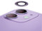 Pellicola Vetro Temperato per Lente Fotocamera di iPhone 11,WEOFUN 2 in 1 Ultra Sottile HD Protezione Fotocamera in Anello Metallica,Anti Graffio Protettore Fotocamera-viola