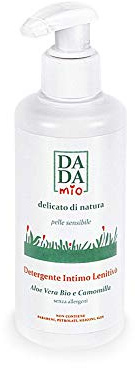 DADA mio Beruhigendes Intimwaschmittel Aloe Vera und Kamille 200 ml. Physiologischer pH-Wert, auch für Kinder geeignet
