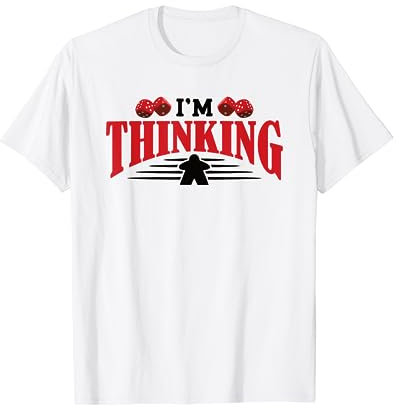 i am thinking Brettspieler Brettspiel T-Shirt