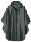Regen Poncho Jacke Mantel für Erwachsene mit Kapuze wasserdicht mit Reißverschluss im Freien, Dunkelgrau