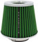 S SUMEX Filtro de Aire Universal para Coche Incluye 4 Adaptadores 60mm 65mm 70mm 77mm Filtro deAire Abierto Entrada Alto Flujo Limpiador de Aire Color Verde