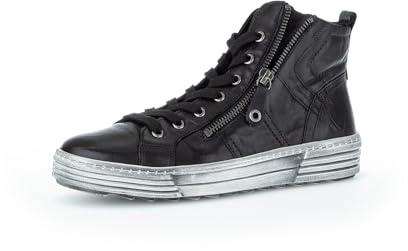 Gabor Damen Schnürstiefeletten, Frauen Schnürboots,Best Fitting,Warmfutter