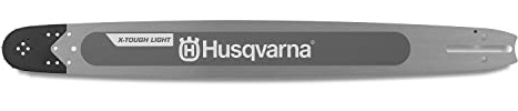 Husqvarna X-Tough Light 24 Inch Chainsaw Bar, 3/8 Pitch .058 Gauge, 84 Drive Links, 536592884