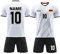 ORYG Erwachsene Personalisierte Fußballtrikots Mit Namen Nummer Team Fussballtrikot Jungs Fußball Trikot Kinder Set