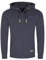 DENIMFY Sweatjacke Herren mit Kapuze Reißverschluss Regular Fit DFLeo Kapuzenjacke, Größe:XXL, Farben:Navy (59400)