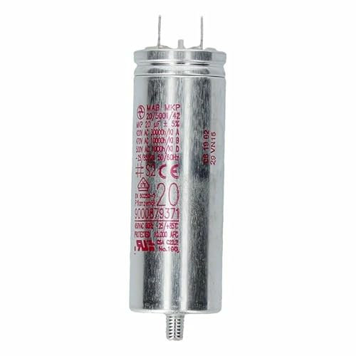 LUTH Premium Profi Parts Condensatore compatibile con Bosch 00636485 20µf 420v per asciugatrice