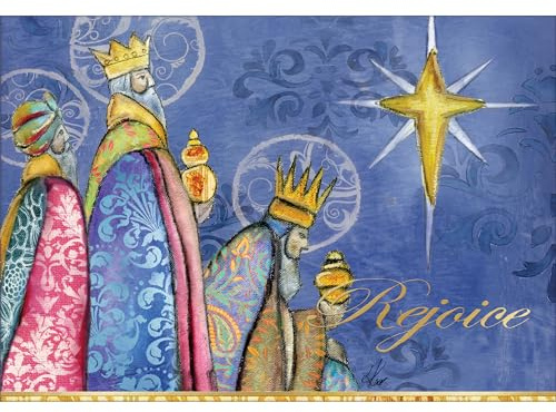 Lang, We Three Kings by Linda Nelson Stocks Petite Christmas Cards