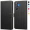 SineOrdo Cover compatible con Samsung Galaxy A25 5G Custodia, Custodia Samsung Galaxy A25 5G Libro Cover Flip Folio Case PU Pelle Stand - Nera