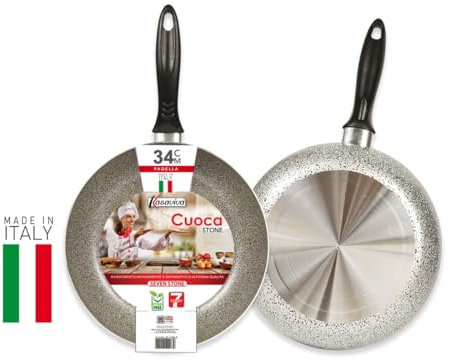MAURY'S CUOCA STONE PADELLA ANTIADERENTE PFOA FREE IN DIFFERENTI MISURE (34 CM)