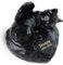 JHB Personalisierte Katzen Gedenksteine, lasergravierte Katze Statue schlafende Katze, Wasserdicht Katze Grabstein, Katzengrabstein, Katzen-Grabstein, Katze Urnen für Asche, Memorial Katze Asche Urn