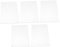 PHENOFICE 5St Acrylplatte selber Machen Malbrett Tischständer aus Acryl Acryl-Tischschilder Hochzeit leeres Schild acrylbilder The Wedding Party leeres Zeichen aus acryl DIY-Zeichen