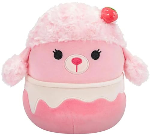 Squishmallows Chloe The Strawberry Milkshake Pudel, 30,5 cm Plüsch