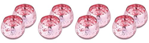 Cabilock 4 Set Candelieri Di San Stoppini Di Portacandele Arredamento Portacandele Horror Porta Candele Votive Candele A Led Portalumini Votivi Bicchiere 2 Pezzi * 4