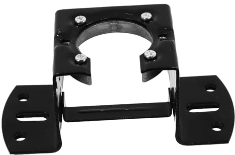 Mipcase accessori per ventilatori da soffitto sospeso regolabile con montaggio montare parti adattatore a soffitto inclinati luce del soffitto inclinata kit staffa ferro da stiro Nero