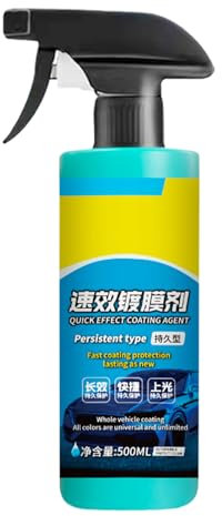 Protecteur De Carrosserie - Cire Protectrice pour Carrosserie - Spray Lustrant Hydrophobe Anti-UV 50cl pour Entretien Moto