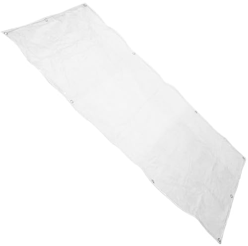 HOMSFOU Heavy Duty Tarpaulin for Pergola Outdoor Covers Garden Tarp Large Easy to Clean