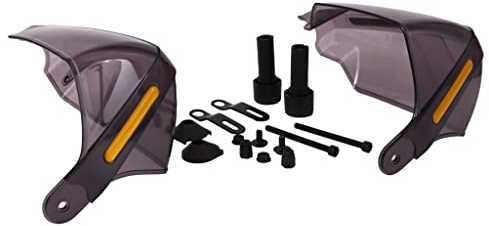 ICTRONIX Paar Grau Motorrad Handschützer Handprotektoren 22mm 7/8