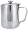 Eboxer Milk Frothing Pitcher 250mL/350mL/600mL/1000mL/1500mL/2000mL Stainless Steel Milk Jug Perfect for Making Coffee, Latte & Cappuccino(350ml)