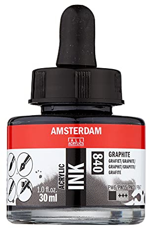 Amsterdam Acryltintenflasche 30 ml Graphit 840 (17208400)