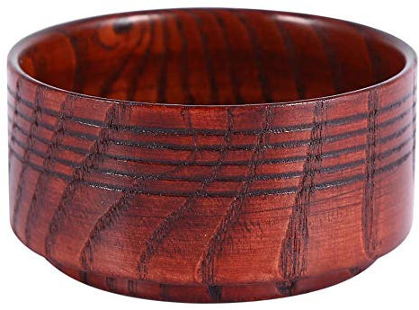 Rasierschaumschale, Holz Rasierseife, Strapazierfähiger Rasierseifenbecher für Herren, Reinigungsschaum Rasierseifen-Cremeschale für Männer Schaum-Rasierschale Zubehörwerkzeug