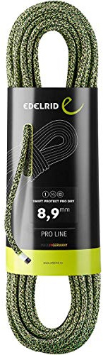 EDELRID Swift Protect Pro Dry 8,9mm, Farbe:Night-Green (022), Größe:80m