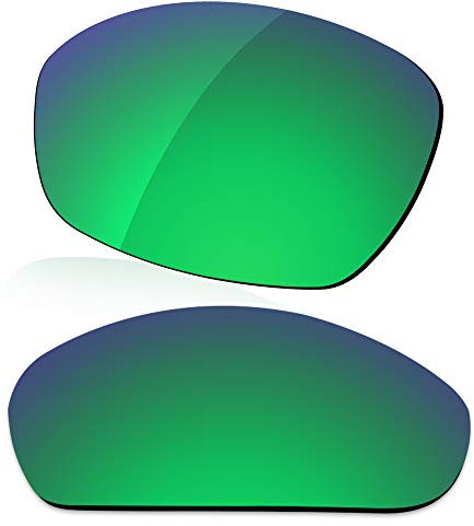 LenzReborn Polarisierte Linse Ersatz für Oakley Whisker Sonnenbrille – mehr Optionen Gr. Einheitsgröße, Rasengrün – polarisiert, verspiegelt