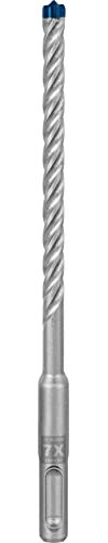 Bosch Professional 10x Brocas para martillo Expert SDS plus-7X (para Hormigón armado, Ø 7.00 x 165 mm, accesorios Martillo perforador rotativo)