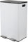 Spirella ALIYA Steel Kitchen Pedal Bin 60 L (2 x 30 L) Matt White