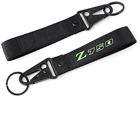 Motorrad Schlüsselanhänger Stickabzeichen Schlüsselanhänger Für Z650 Z750 Z800 Z900 Z1000 Z 650 750 800 900 1000 Motorrad Schlüsselanhänger Schlüsselanhänger (Farbe : Z750 1 piece, Size : Normal)