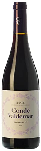 6 × Valdemar Conde de Valdemar Tempranillo Rioja Joven (Caja de 6 Botellas de 75 cl)