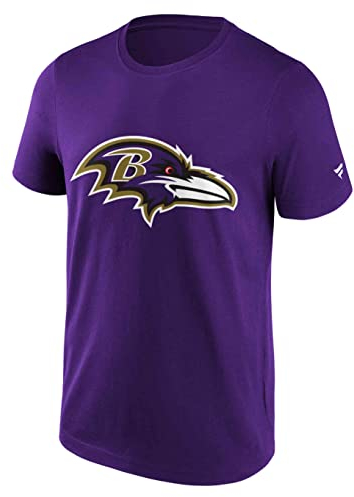 Fanatics - NFL Baltimore Ravens Primary Logo Graphic T-Shirt Farbe Lila, Größe XXL