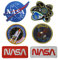 Zcketo Lot of 6 PCS NASA Space Hook and Loop Patches, NASA Badge Patch Tactical NASA Logo Champion Stickers Applique Sew on Morale Military Embroidered Patches for Kids Boys Adult Clothes