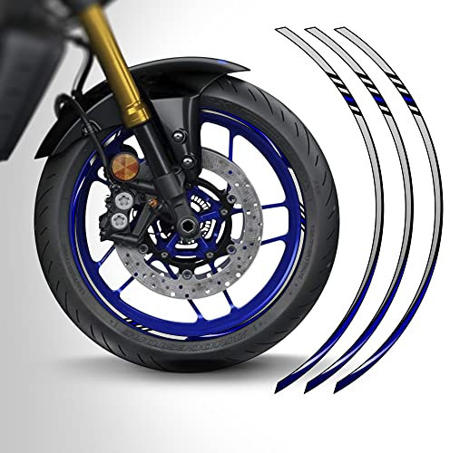 Kit Adesivi per 2 Cerchioni Compatibile con YAMAHA MT-09 SP 2018-2022 CI-016(NWS)