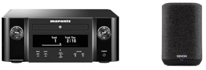 Marantz Melody X Stereosystem, HiFi Anlage mit HEOS Multiroom & Denon Home 150 Multiroom Lautsprecher mit HEOS Built-in und Alexa