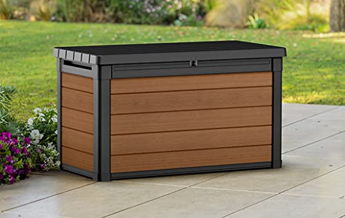 Keter Gartentruhe Cortina Braun – 380 Liter