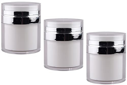SHERCHPRY Flaschenbehälter Creme Lotion Beh Lter 3 Airless-Pumpflaschen tiegel-Vakuumflasche Nachfüllbare Leere Reiseflasche Für Lotionen s (30 Ml) Elf Halo Glow Liquid Kosmetikbehälter