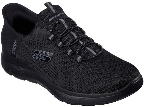 Skechers Summits High Range, Zapatillas Hombre, Negro, 39 EU