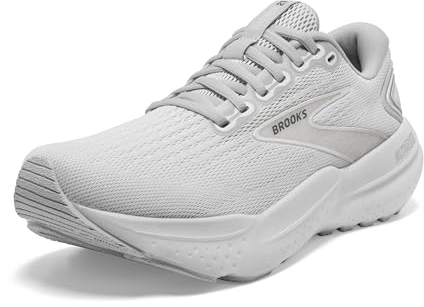 Brooks Herren Glycerin 21 Sneaker, White White Grey, 42 EU