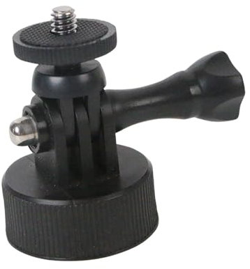 Dickly Tripod Bottle Holder Adapter Accessories Premium,DIY,Connector Water Bottle Connector Camera Monopod Holder for Camera, Black