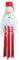 In the Breeze 5226 – Weihnachtsmann 3D Windsack – lustiger Nikolausurlaub Weihnachten Outdoor Veranda Dekoration