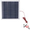 Panneau Solaire 50W 18V, Chargeur de Panneau Solaire en Silicium Monocristallin pour Voiture Bateau Marine RV Remorque Camion Camping