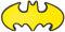 Silver Buffalo DC Comics Batman Large Die Cut MDF Box Wall Sign Featuring Bat Signal, 8” x 1.2” x 4”
