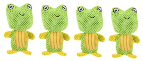 BESPORTBLE 4stücke Plüsch Kauspielzeug Für Hunde Interaktives Geräuschspielzeug Zahnpflege Langlebig Und Für Und Kleine Hunde Fördert Spiel Und Zerstörung