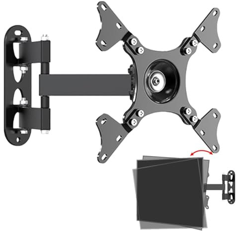 Full Motion Tv Monitor Wall Mount | Articulating Tv Monitor Arm | Led Lcd Monitor Wall Mount Bracket | Tv Wall and Ceiling Mount Tv Wall Mount With Full Motion Tv Mount for Flat Panel Screen